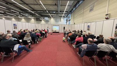 Vortragsraum auf der Baumesse